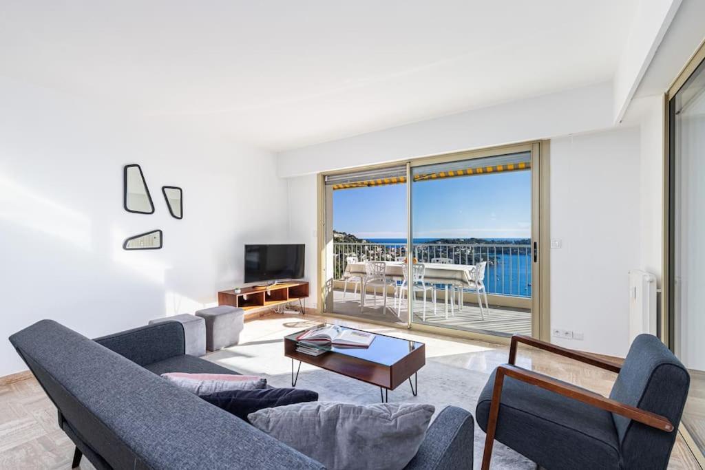 Villefranche Sur Mer:Appartement-Villa, Vue Mer, Jardin, Parking. Villefranche-sur-Mer Exterior foto