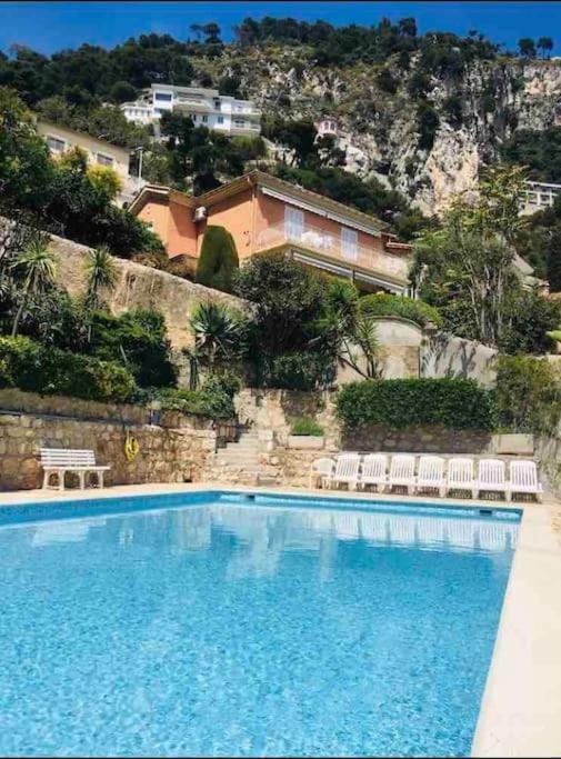 Villefranche Sur Mer:Appartement-Villa, Vue Mer, Jardin, Parking. Villefranche-sur-Mer Exterior foto