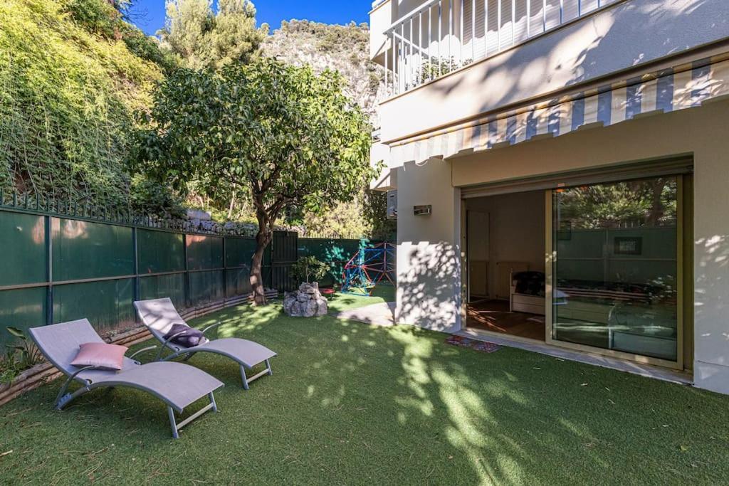 Villefranche Sur Mer:Appartement-Villa, Vue Mer, Jardin, Parking. Villefranche-sur-Mer Exterior foto