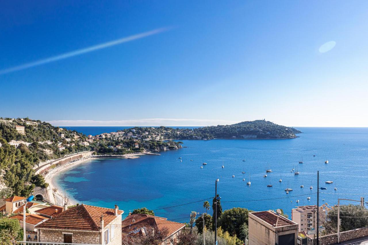 Villefranche Sur Mer:Appartement-Villa, Vue Mer, Jardin, Parking. Villefranche-sur-Mer Exterior foto