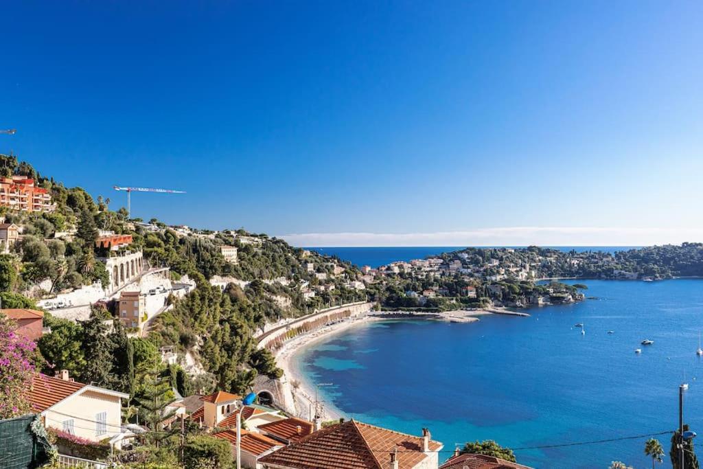 Villefranche Sur Mer:Appartement-Villa, Vue Mer, Jardin, Parking. Villefranche-sur-Mer Exterior foto